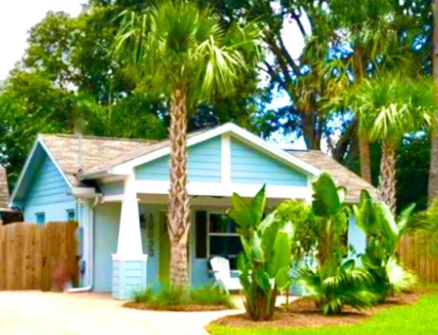 Jacksonville Blue Bungalow Retreat Comfortable 2 Bedroom Haven Exterior photo